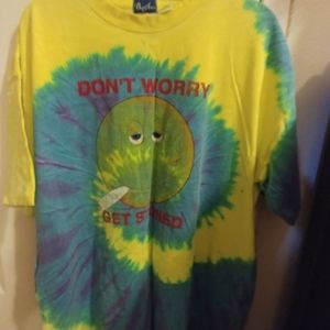 Vintage Bon Ami tie dyed graphic tshirt
